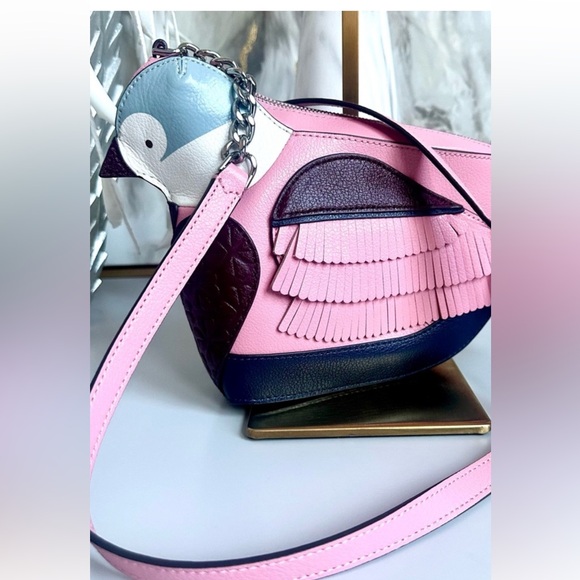2 😍 Kate Spade Love Bird Novelty Crossbody Bag Rare Limited Leather Uniq… - Picture 6 of 17